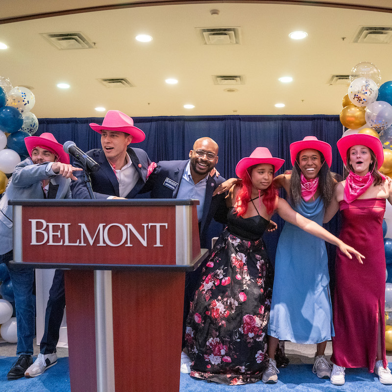 Student leaders at Belmont Student Leader Awards