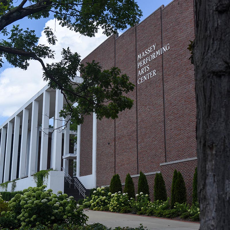 Choir sings in McAfee Concert Hall