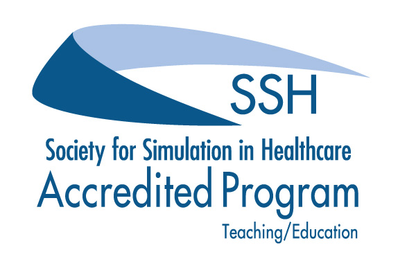Society for Simulation in Healthcare Accredited Program Teaching/Education Logo