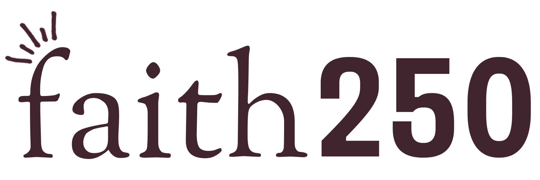 Faith250 logo