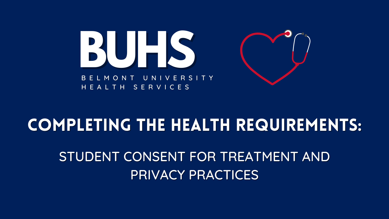 Completing the Student Consent For Treatment