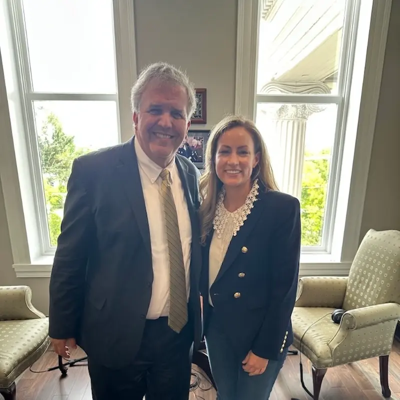 Dr. Greg Jones and Laura Hutfless