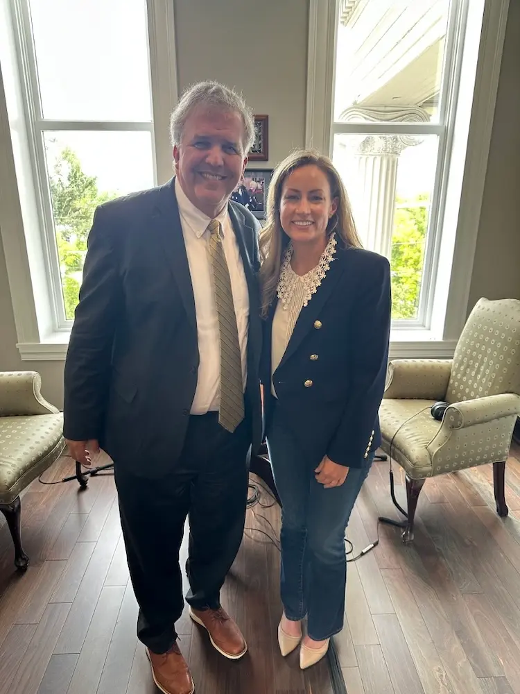 Dr. Greg Jones and Laura Hutfless