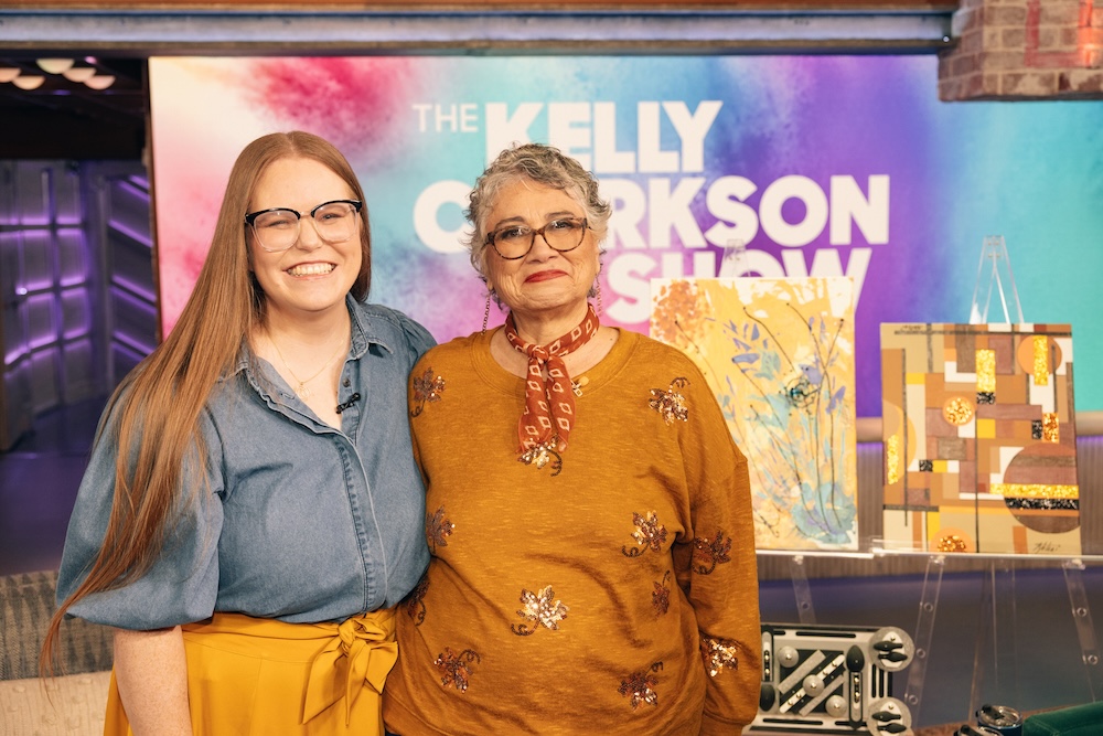 Minyard and a Daybreak artist on the Kelly Clarkson Show