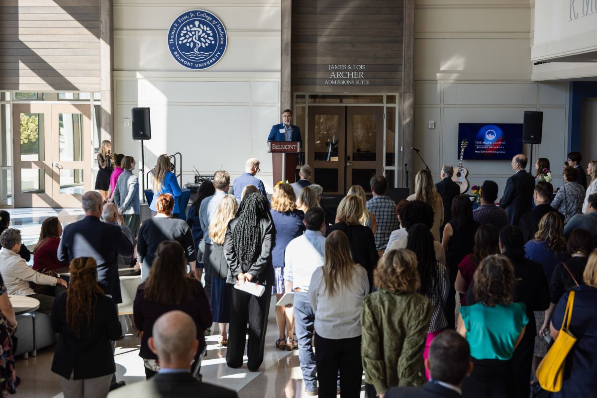 Opening for Hope Summit in Lobby