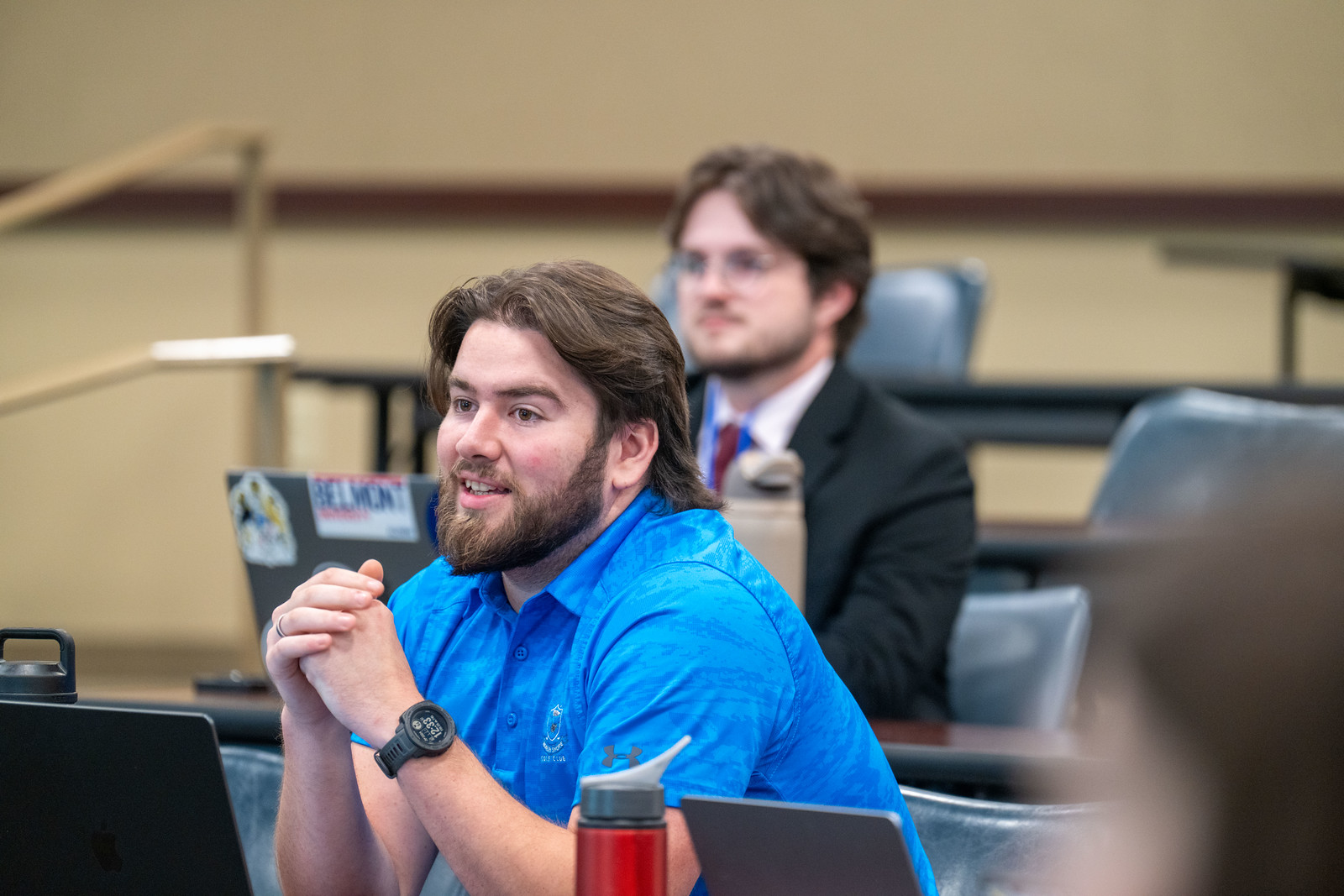 Experiential Learning Course with Prof. Patrick Riley in The Randall & Sadie Baskin Center at Belmont University August 28, 2025. Photo by Sam Simpkins
