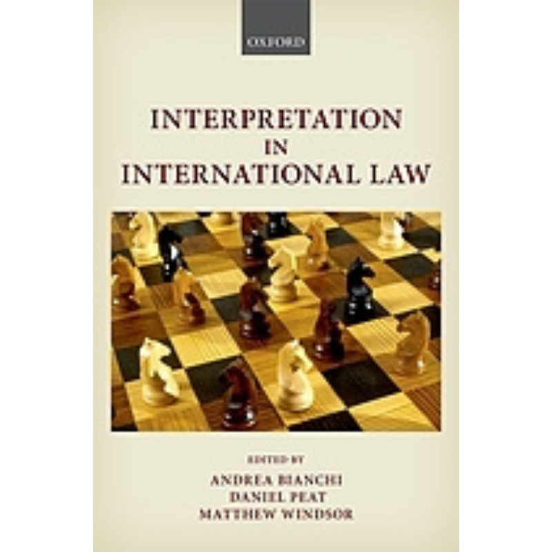 Cover Art for Interpretation in International Law