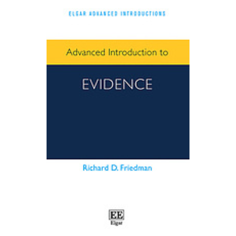 Cover Art Advanced Introduction to Evidence 