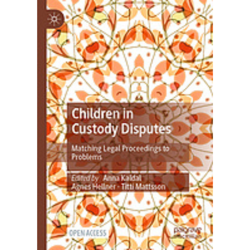 Cover Art for Children in Custody Disputes: Matching Legal Proceedings to Problems