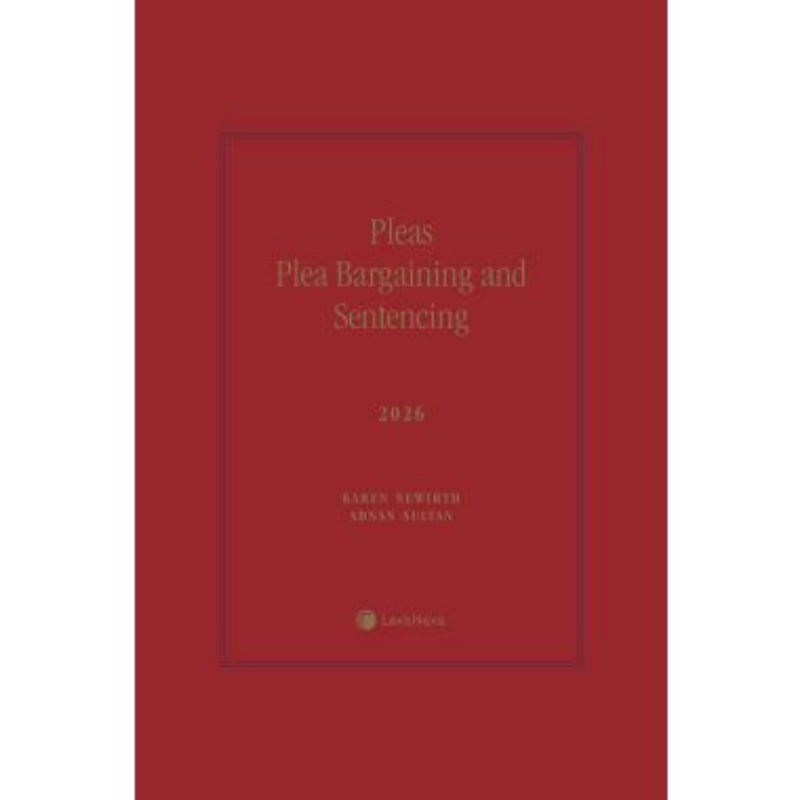 Cover Art Pleas, Plea Bargaining, and Sentencing