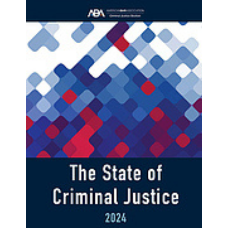 Cover Art for The State of Criminal Justice 2024