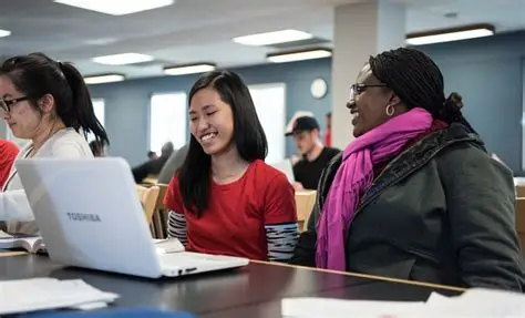 A student using AI