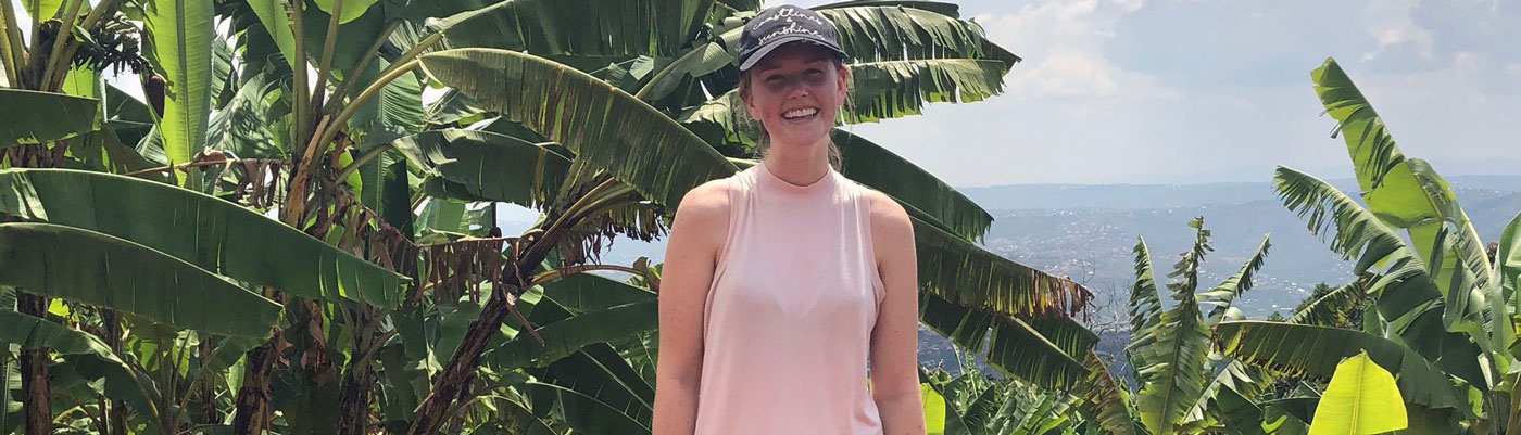 Lumos Traveler Shannon Fish in Rwanda
