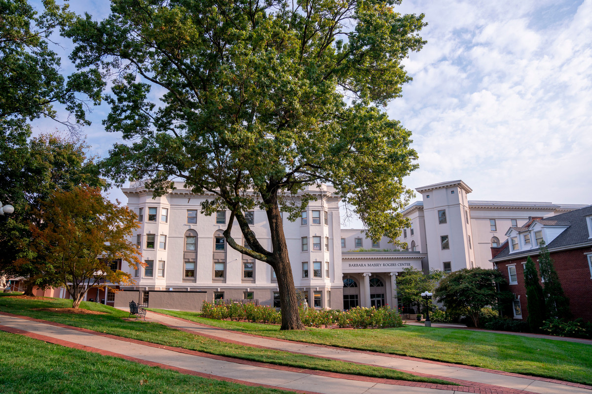 Front view of Barbara Massey Rogers Center