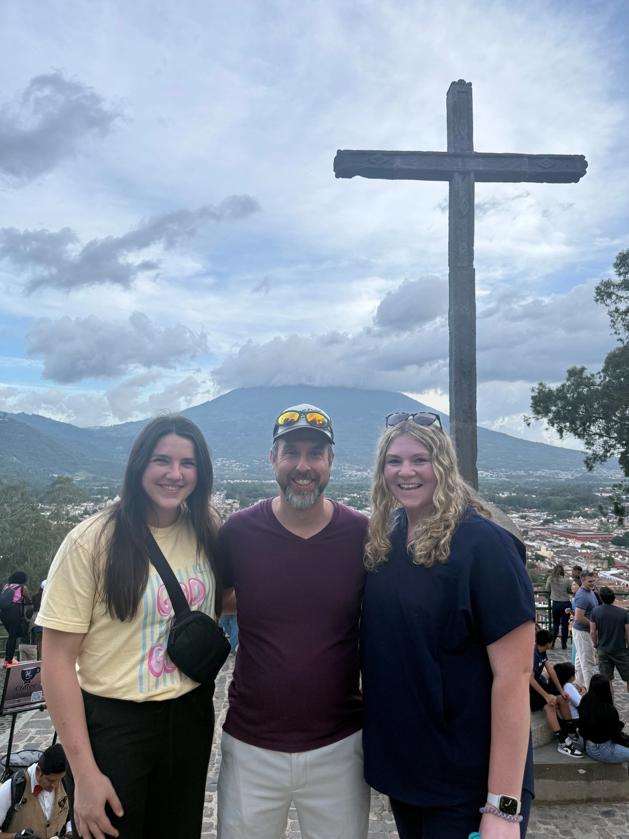 Students and faculty on mission in Guatamala