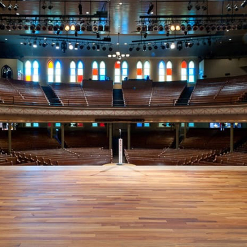 The ryman stage