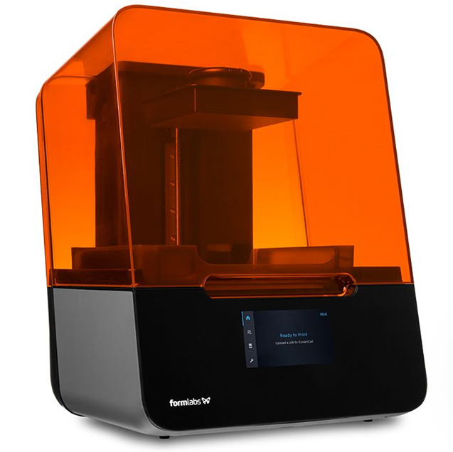 Image of a 3D printer on white background