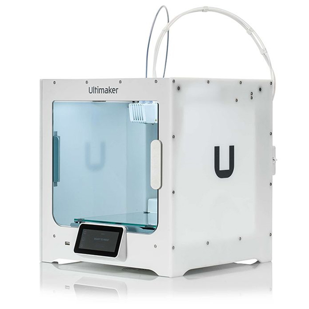 Image of a 3D printer on white background