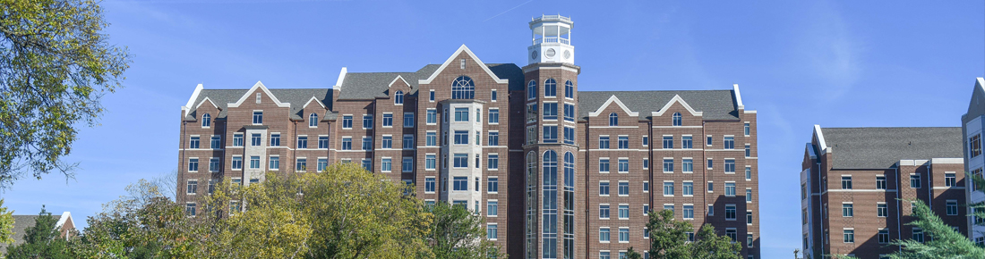 Exterior view of Benz Hall