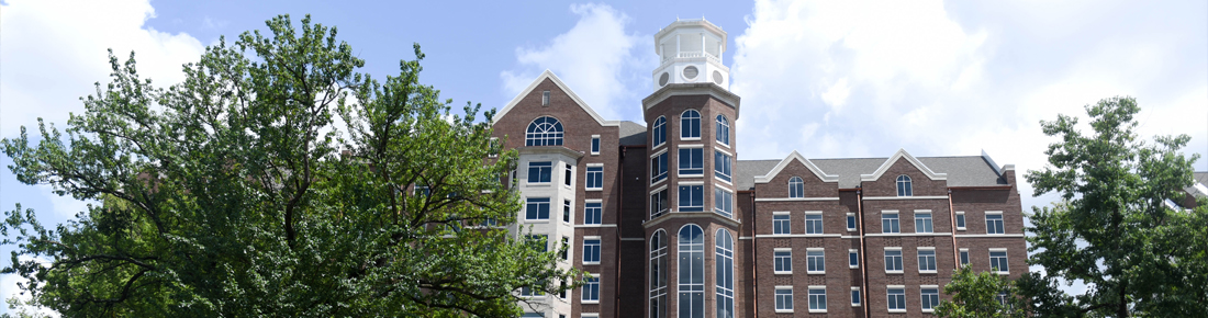 Exterior view of Benz Hall