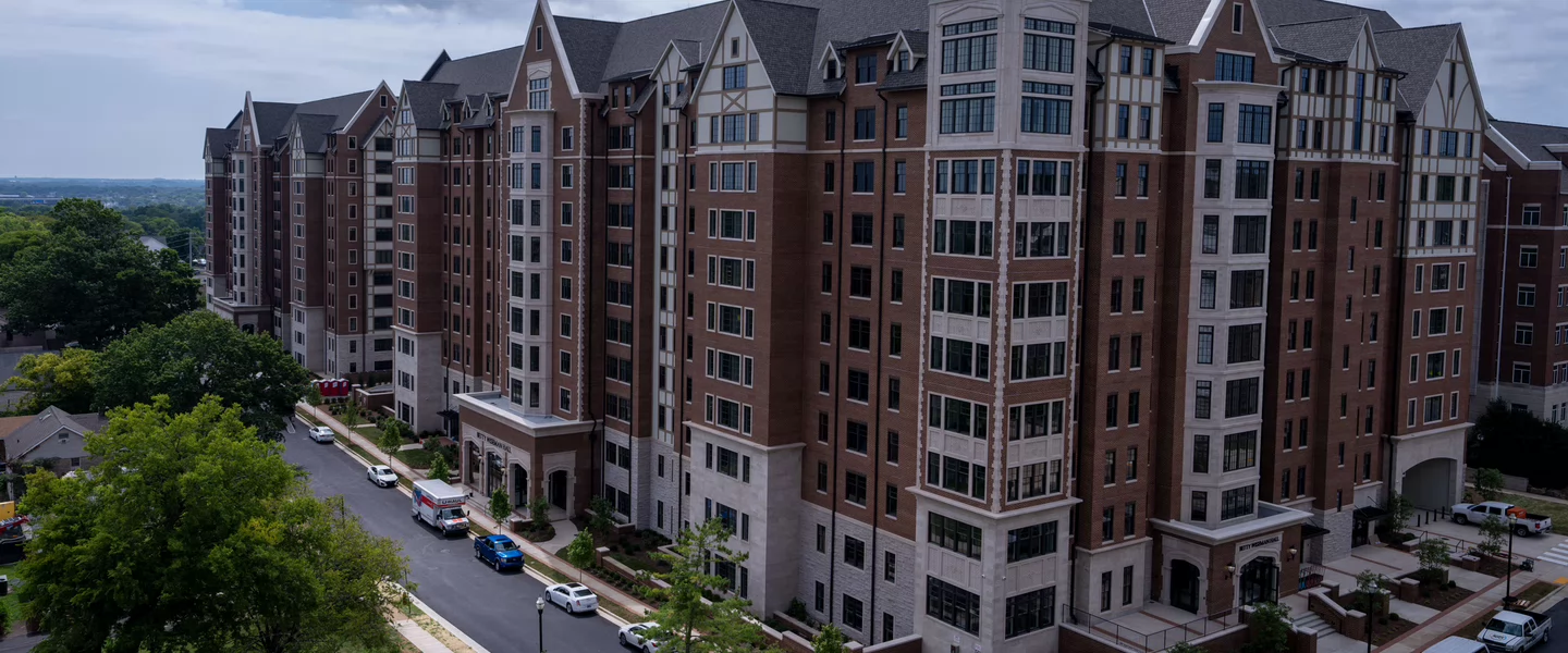 A rendering of Wiseman hall