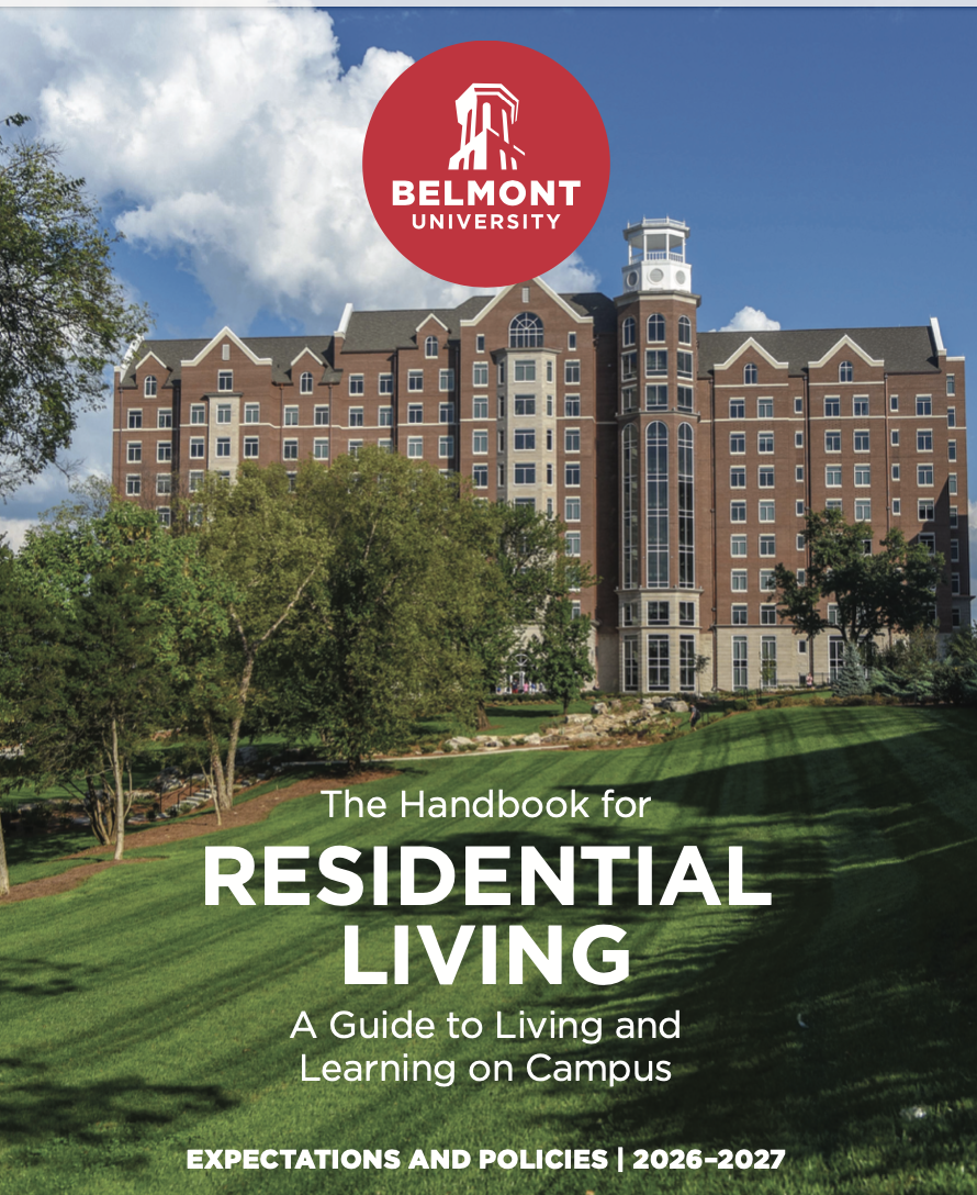 Cover for the Handbook for Residential Living