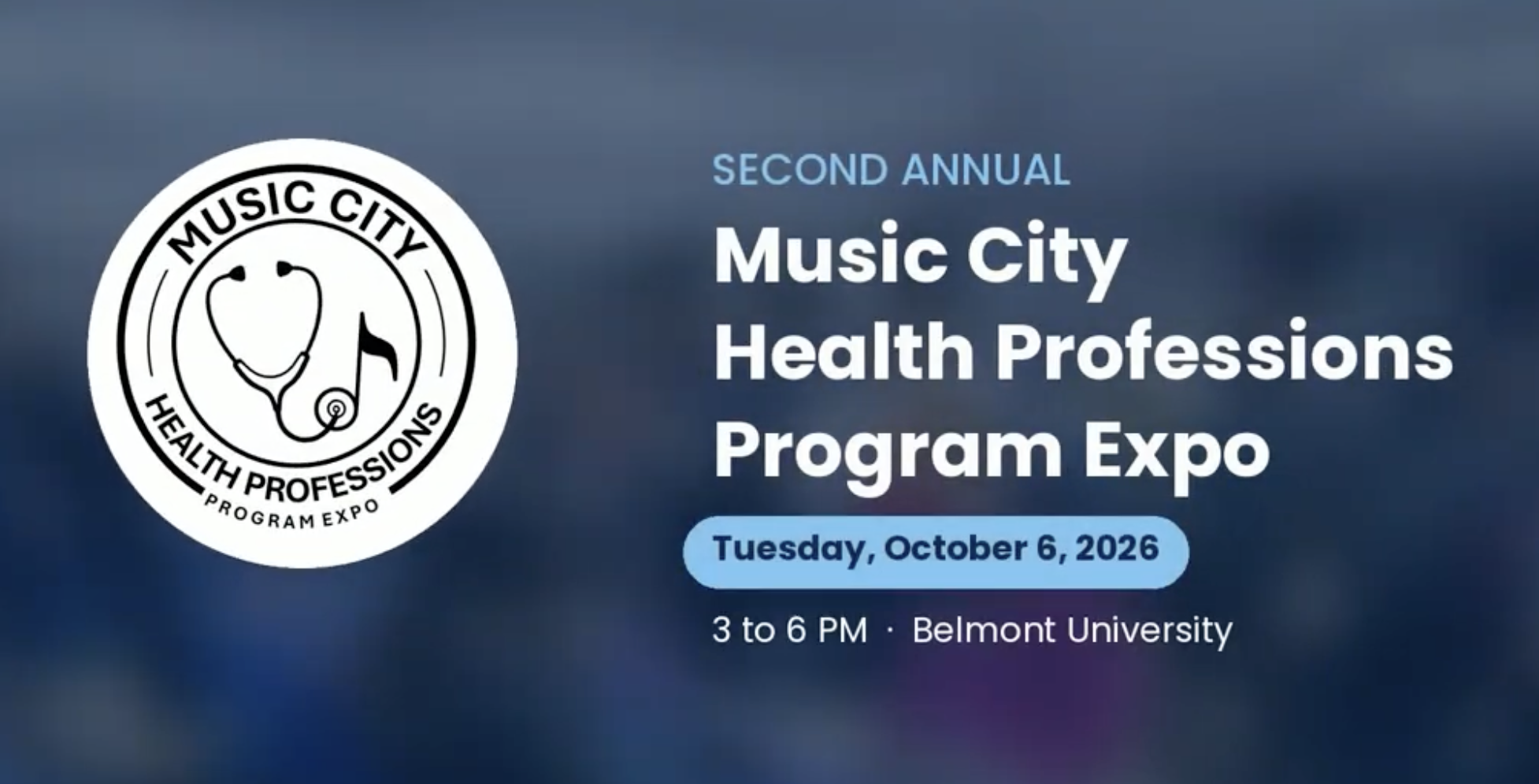Video promoting the Music City Health Professions Program Expo