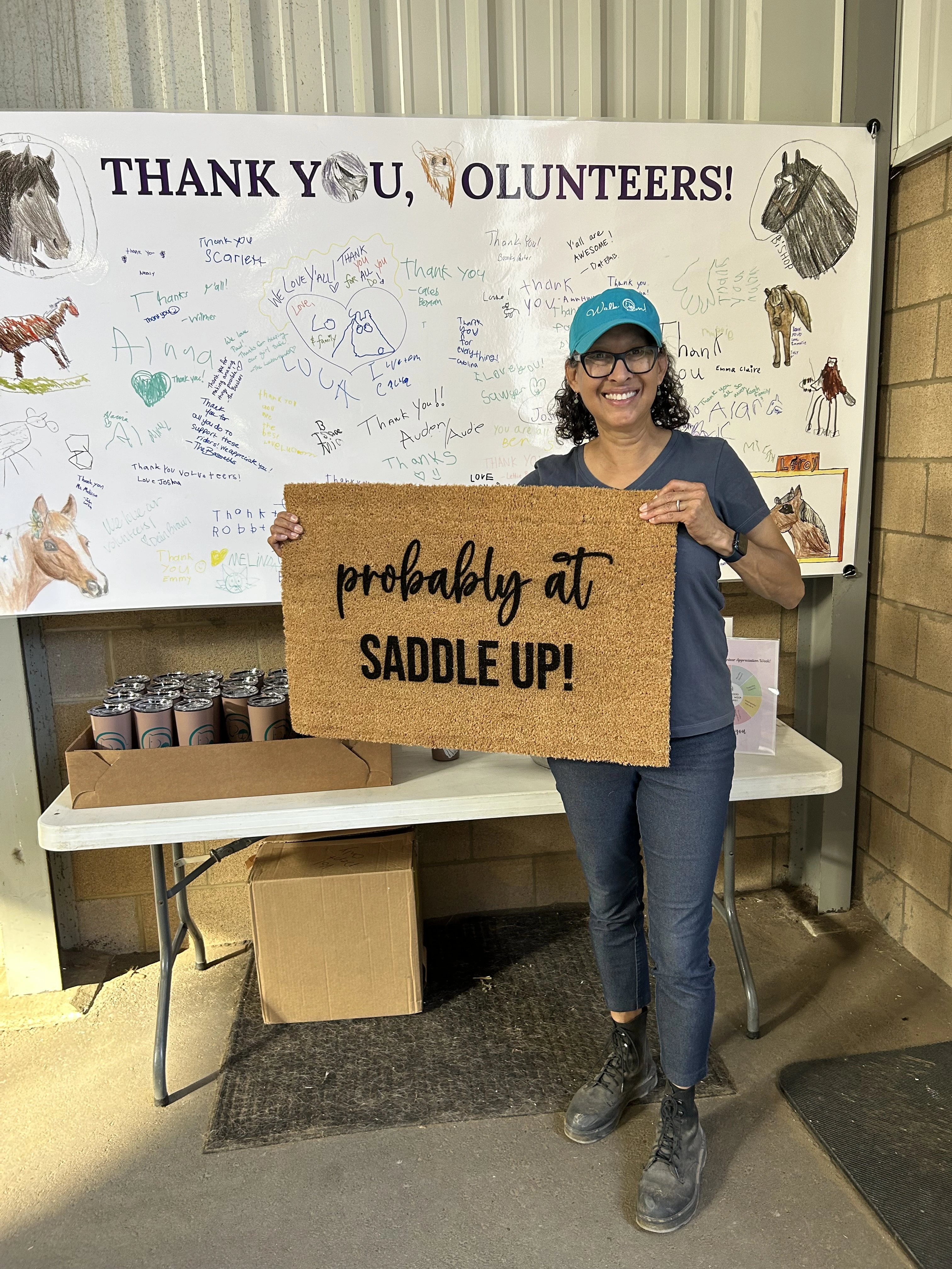 Marnie Vanden Noven with Saddle Up