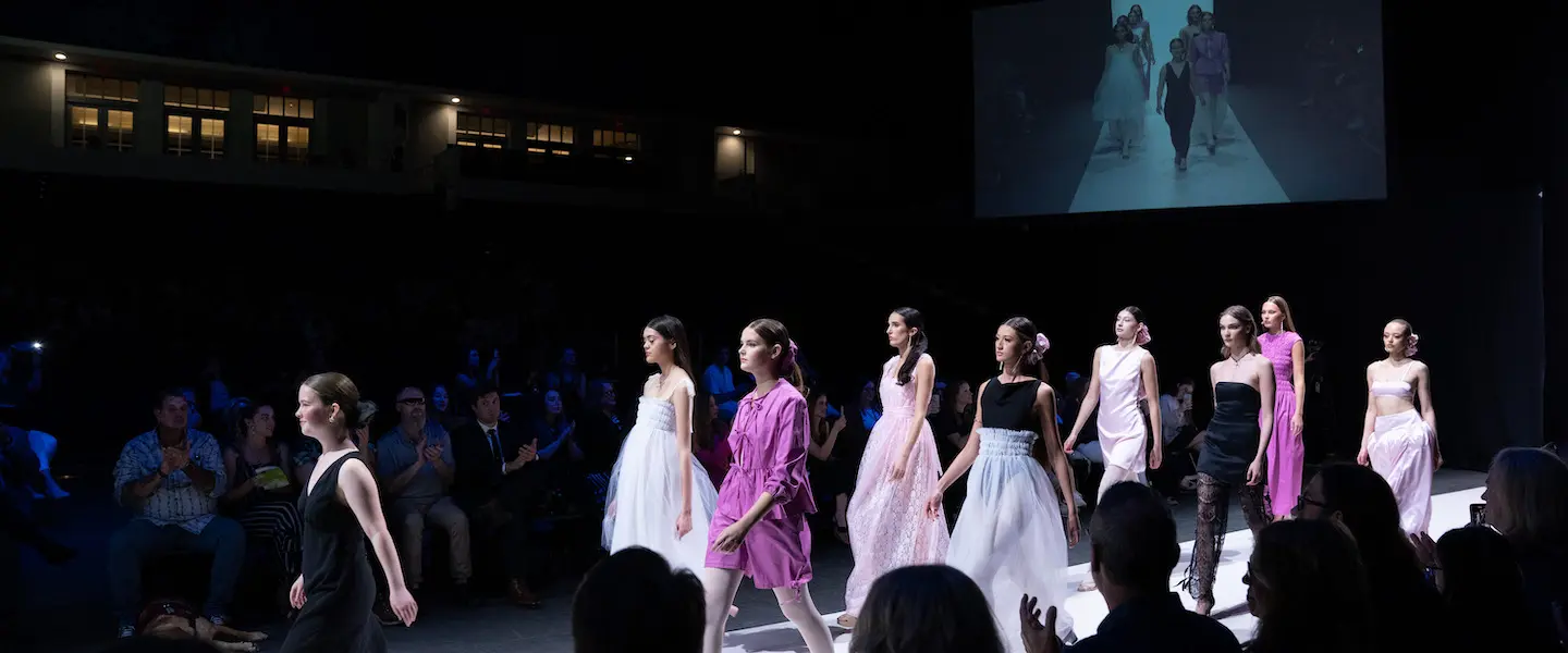 Fashion show runway