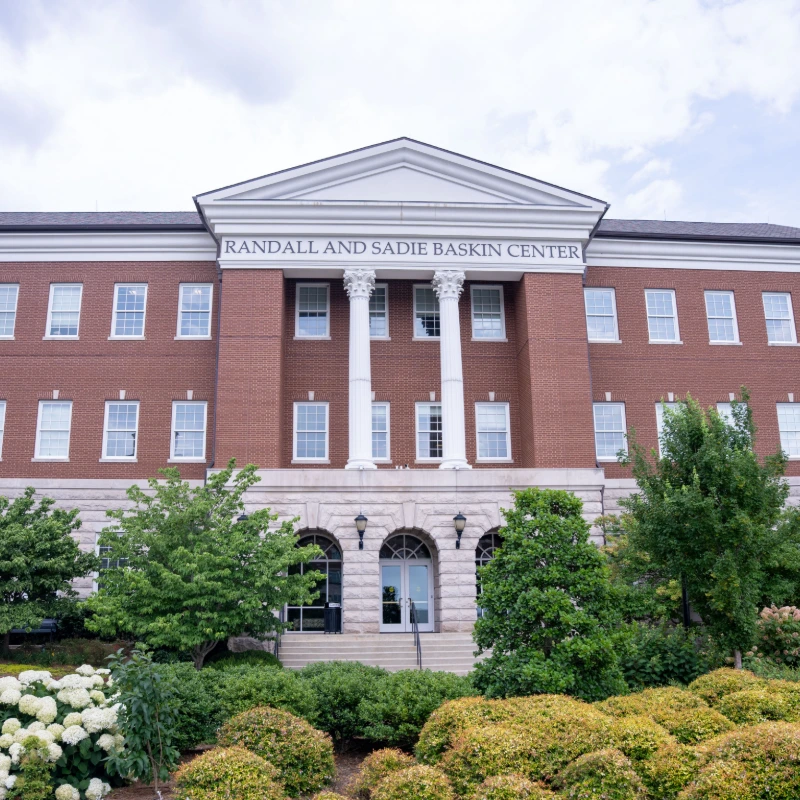 The Belmont University College of Law the Randall and Sadie Baskin Center.