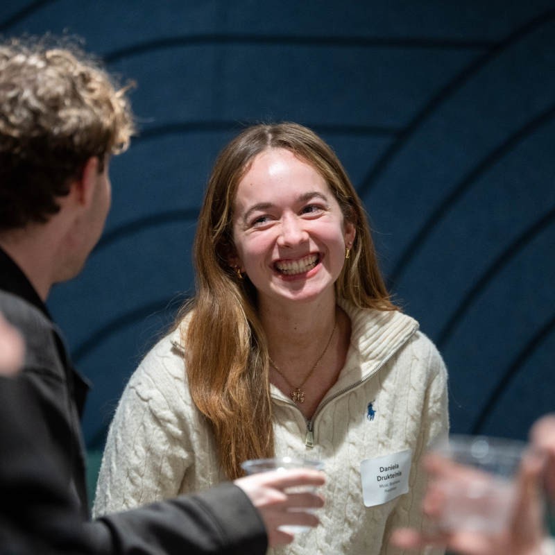 Future Leaders Scholarship recipients networking