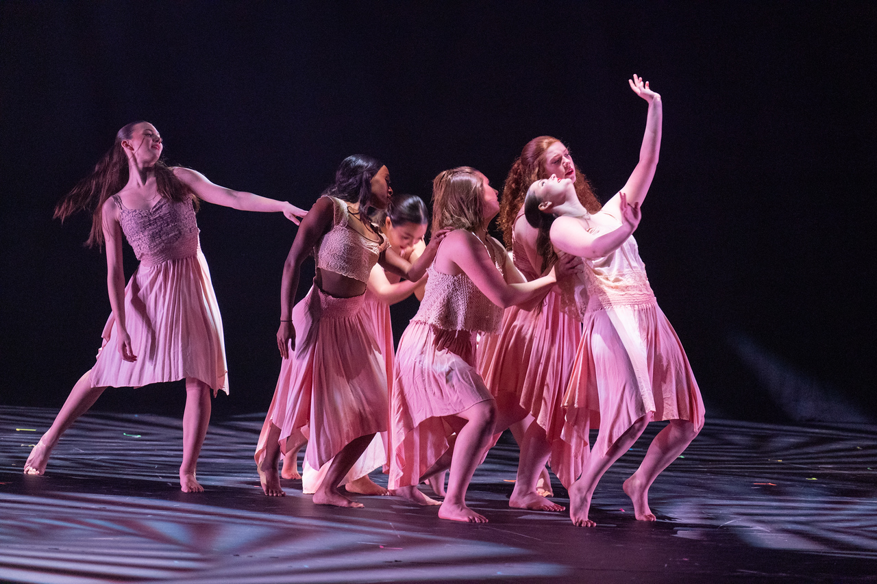 dancers on stage