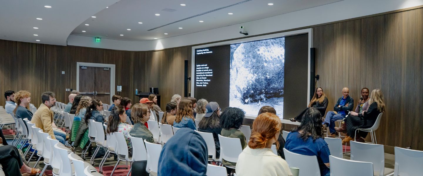 Photographing the Unseen panel