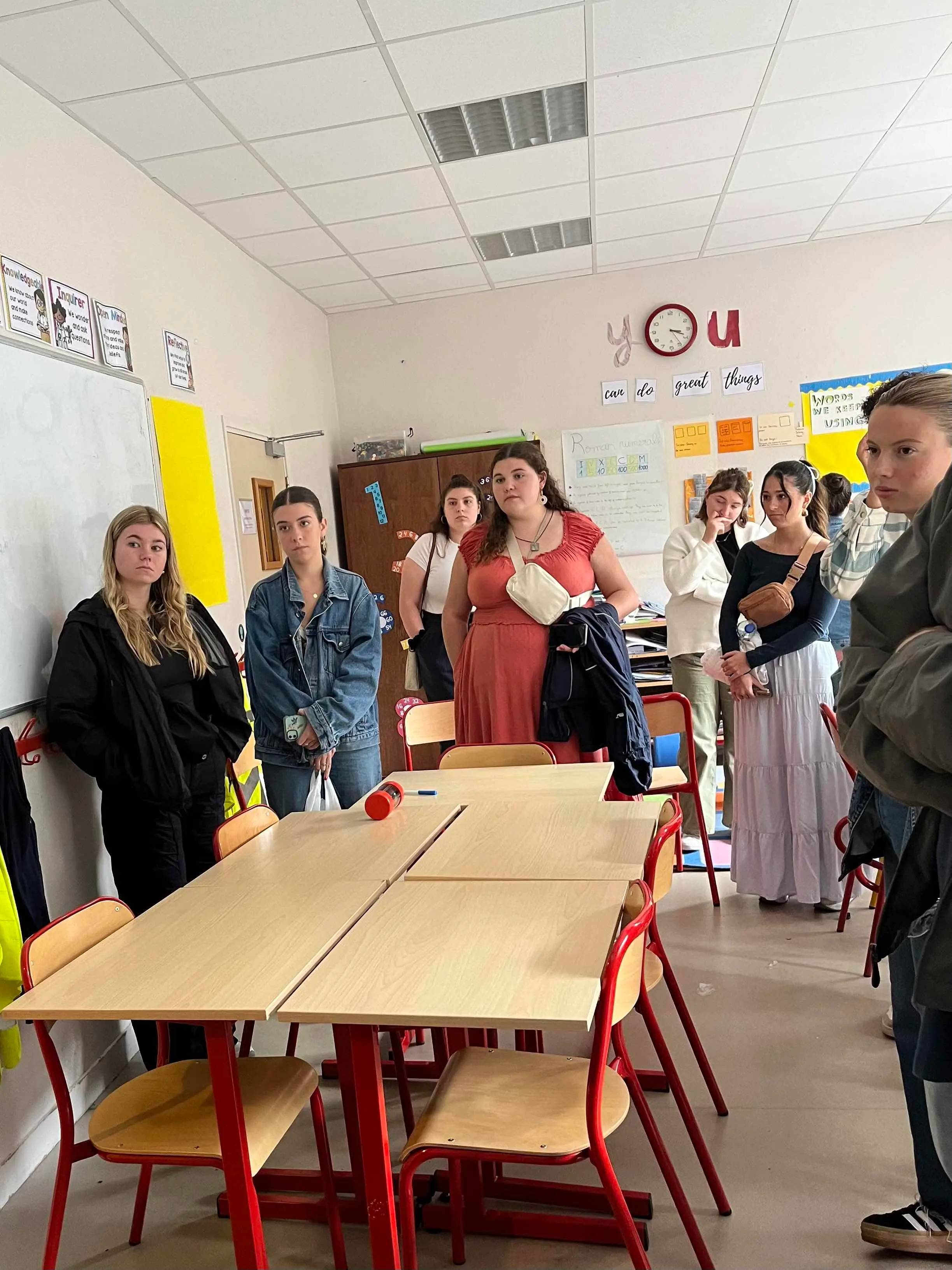 A school visit in Paris