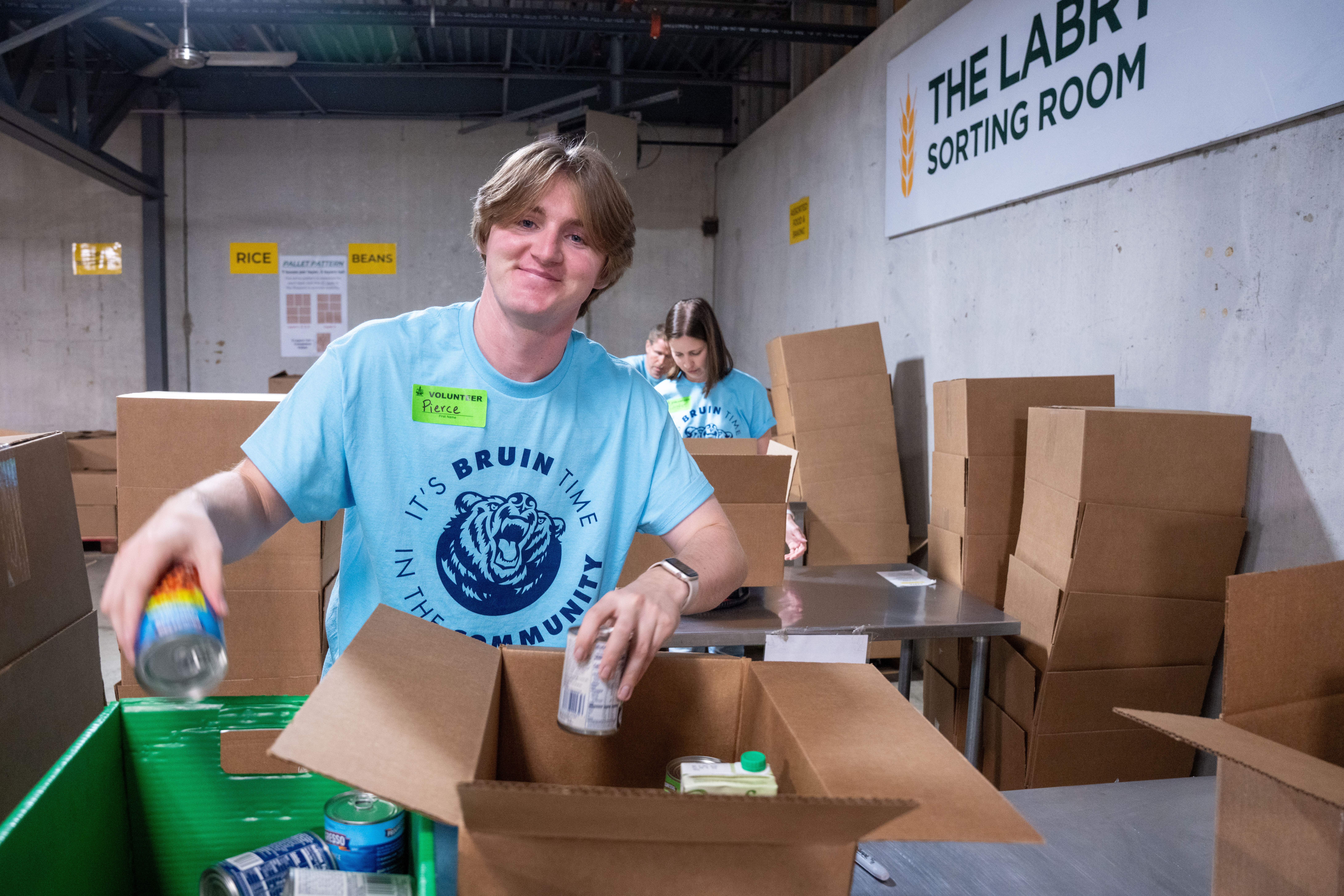Student volunteering