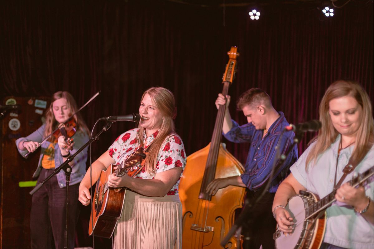 Artists performing at Anthems Against Abuse in 2024