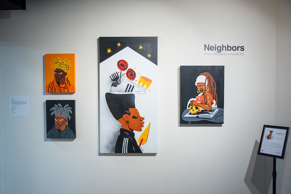 Art in the Neighbors Exhibition