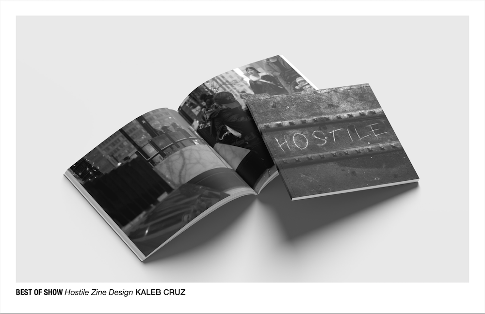 Kaleb Cruz's Best in Show Design at 2025 local Addy Awards