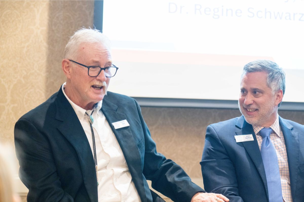 Dr. Marty Bell and John Nefflen