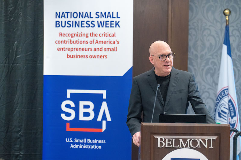 Howard Cochran at SBA event