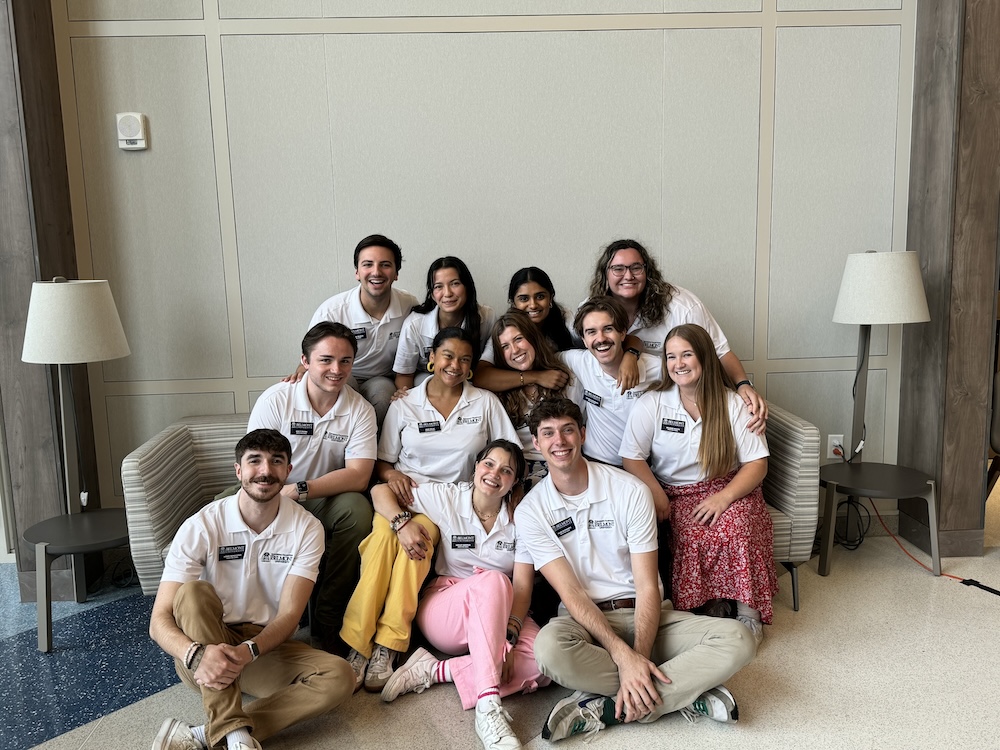 Cora Williams with friends