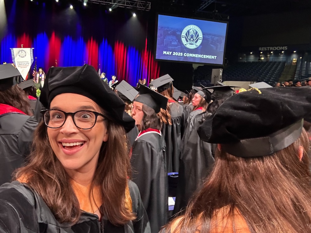 Dambrino at graduation