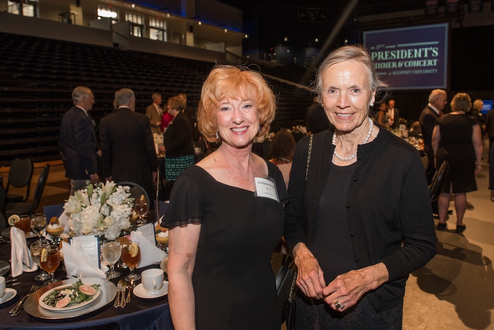 two FAB members at President's dinner