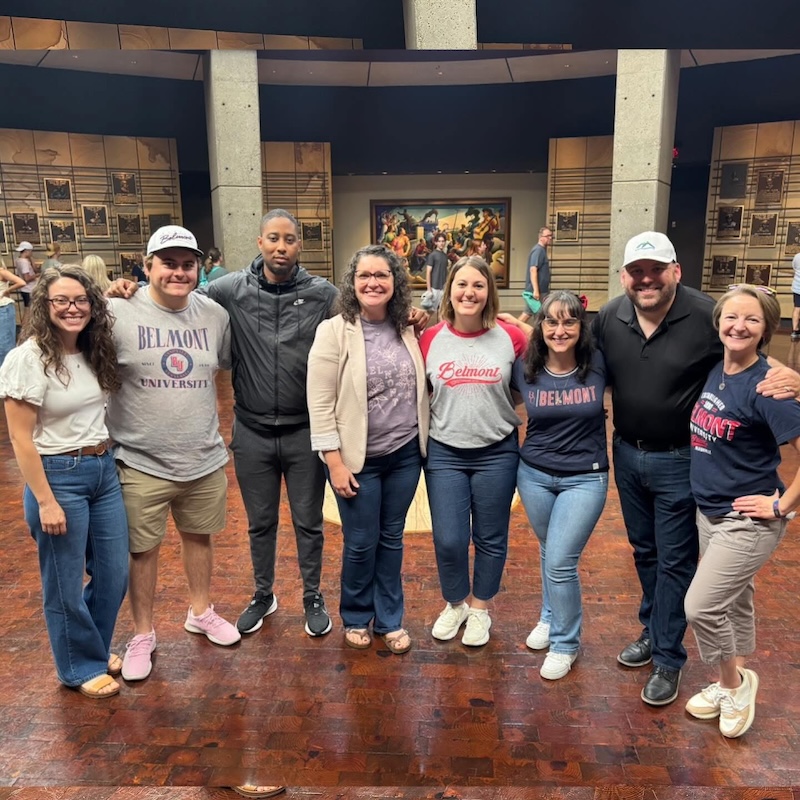 MMME students at the Country Music Hall of Fame
