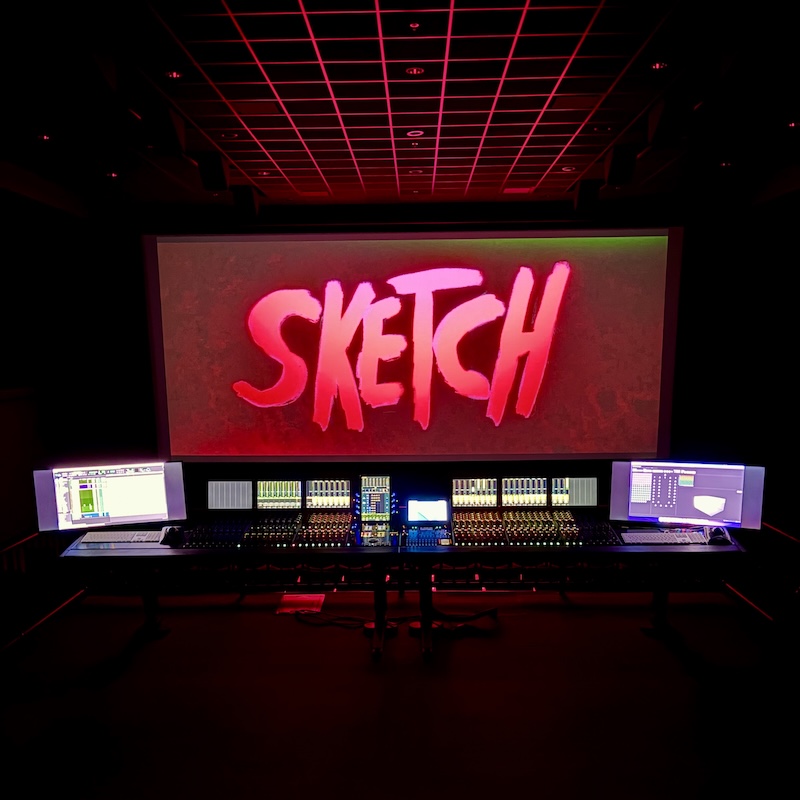 Sketch mixed at Johnson Theater