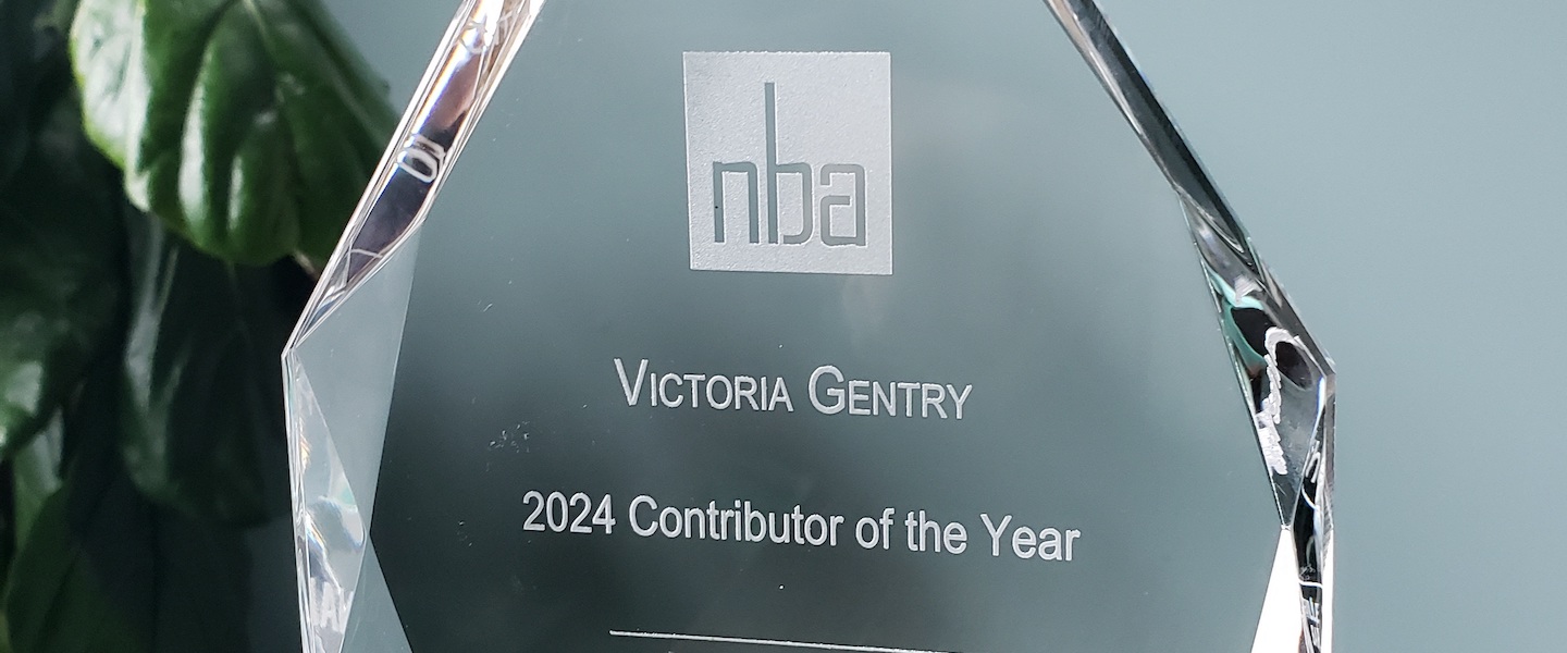 Contributor of the year physical award
