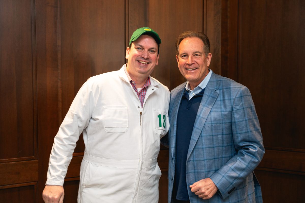 Ted Peetz and Jim Nantz