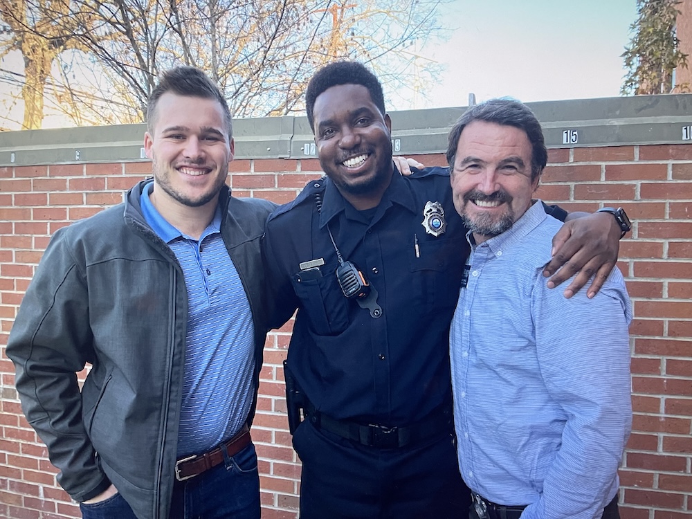 Sam with Jay Hunter and Joe Mankowski