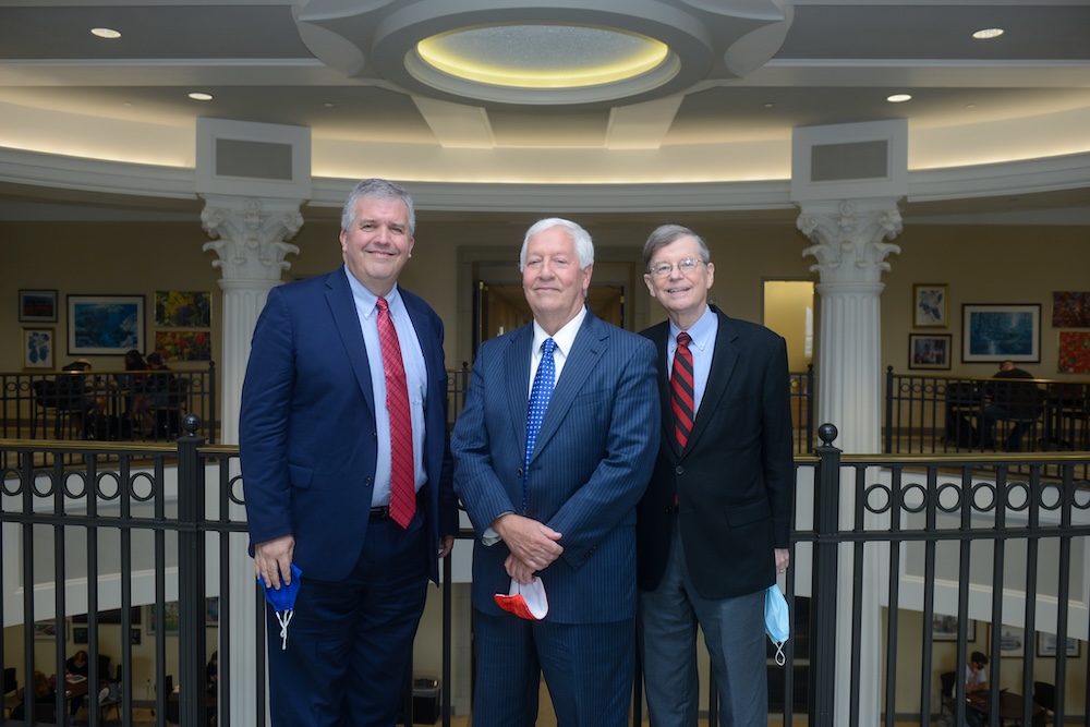 Dr. Bill Trout, Dr. Greg Jones and Dr. Bob Fisher