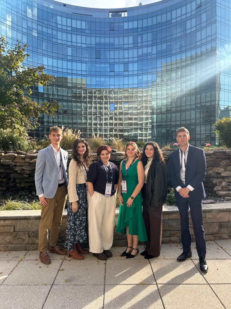 students attending prssa awards